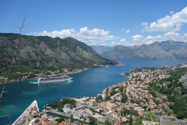 Overlooking the Kotor's Bay and Old Town